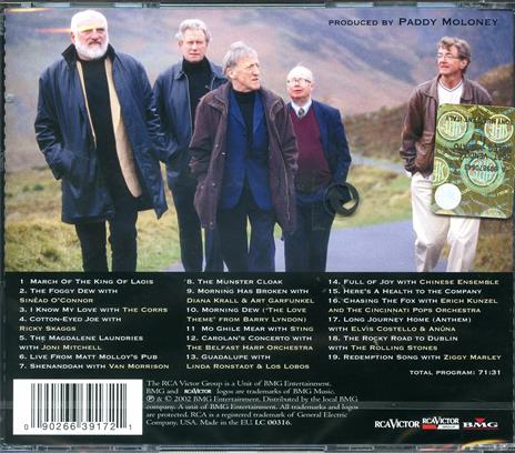 The Wide World Over 40 Year Celebration - CD Audio di Chieftains - 2