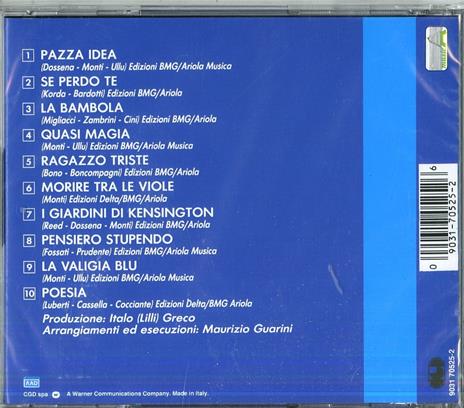 Pazza idea - CD Audio di Patty Pravo - 2