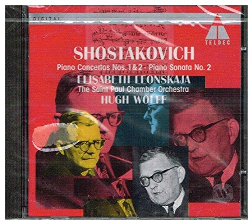 Shostakovich: Concertos No 1 & 2, Sonata N.2 / Leonskaja, Wolff - CD - CD Audio