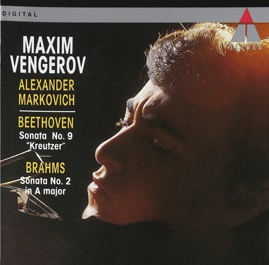 Sonata n. 9 Kreutzer - Sonata n. 2 - CD Audio di Ludwig van Beethoven,Johannes Brahms,Maxim Vengerov