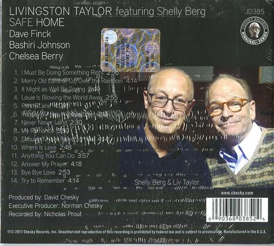Safe Home - CD Audio di Livingston Taylor - 2