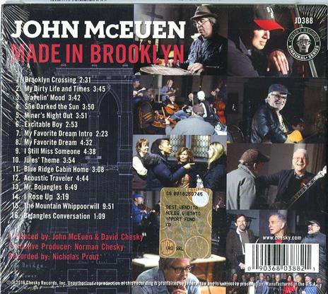 Made in Brooklyn - CD Audio di John McEuen - 2