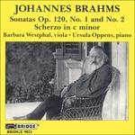 Sonate n.1 & 2 - CD Audio di Johannes Brahms