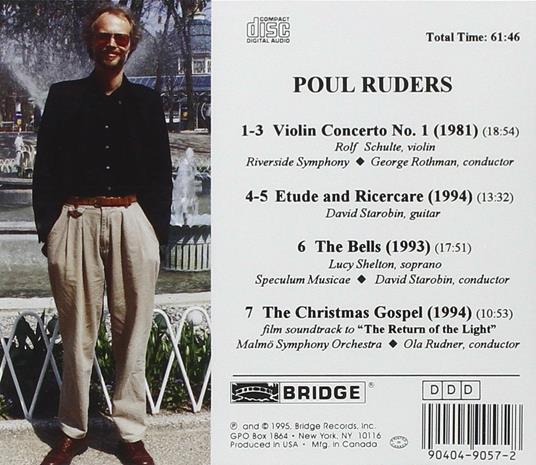 Christmas Gospel - CD Audio di Poul Ruders - 2