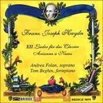 12 Songs for Piano - CD Audio di Franz Joseph Haydn