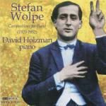 Musiche per pianoforte - CD Audio di Stefan Wolpe,David Holzman