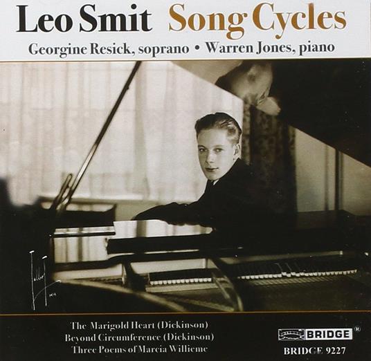 Song Cycles - CD Audio di Leo Smit