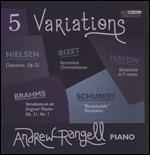 5 Variations - CD Audio di Andrew Rangell
