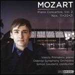 Concerti per pianoforte n.11, n.20, n.21 - CD Audio di Wolfgang Amadeus Mozart,Vassily Primakov