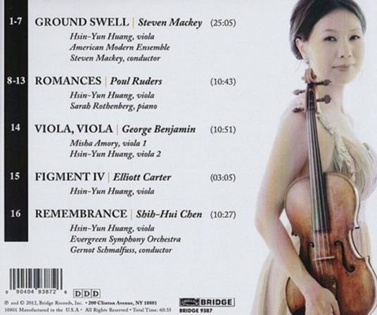 Viola Viola - CD Audio di Hsin-Yun Huang - 3