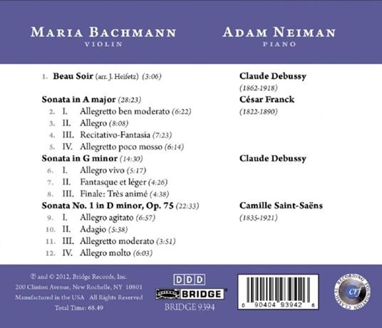 French Fantasy - CD Audio di Maria Bachmann - 2