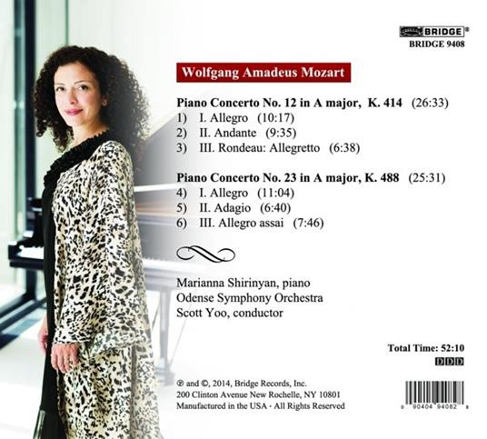Concerti per Pianoforte No. 12 K41 - CD Audio di Wolfgang Amadeus Mozart - 2