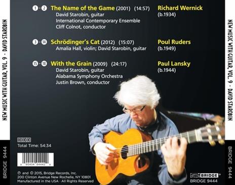 New Music with Guitar vol.9 - CD Audio di David Starobin - 2