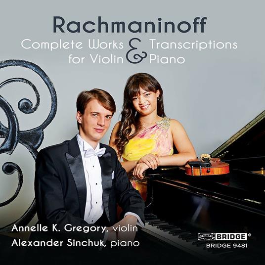 Musica per violino e pianoforte completa - CD Audio di Sergei Rachmaninov