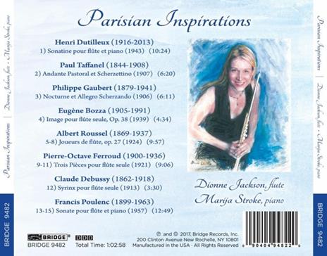 Parisian Inspirations - CD Audio di Dionne-Marija Stroke Jackson - 2