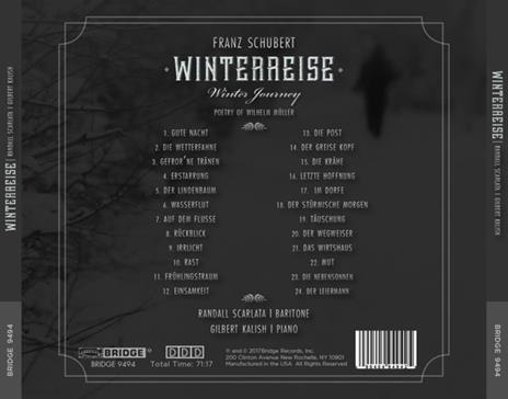 Winterreise - CD Audio di Franz Schubert - 2
