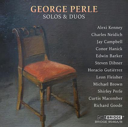 George Perle. Solos And Duos - CD Audio