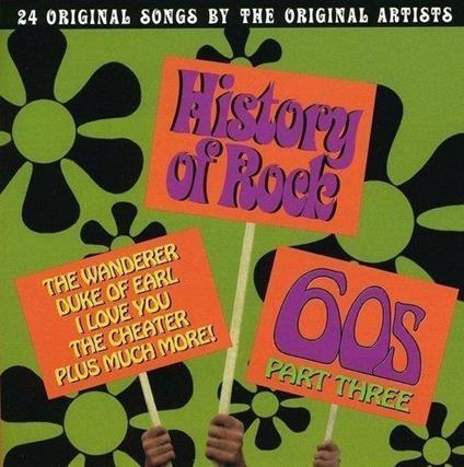 History Of Rock 3: 60's - CD Audio