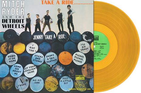 Take a Ride... (Gold Coloured Vinyl) - Vinile LP di Mitch Ryder - 2