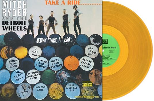 Take a Ride... (Gold Coloured Vinyl) - Vinile LP di Mitch Ryder - 2