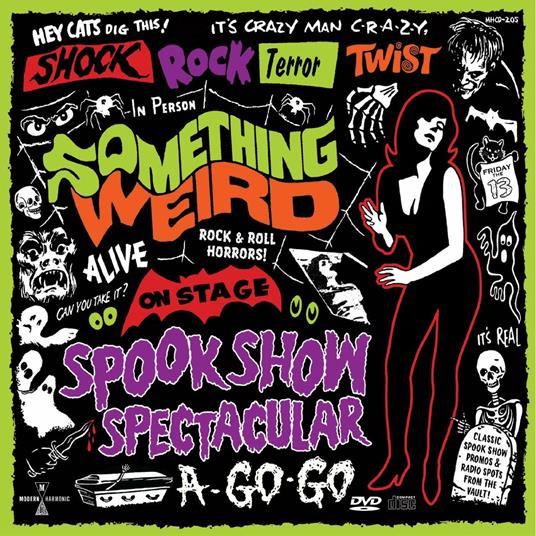 Spook Show Spectacular a-Go-Go - CD Audio + DVD di Something Weird