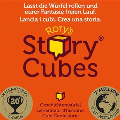 Rory's Story Cubes Original (arancione) - Base - Multi (ITA). Gioco da tavolo - 8