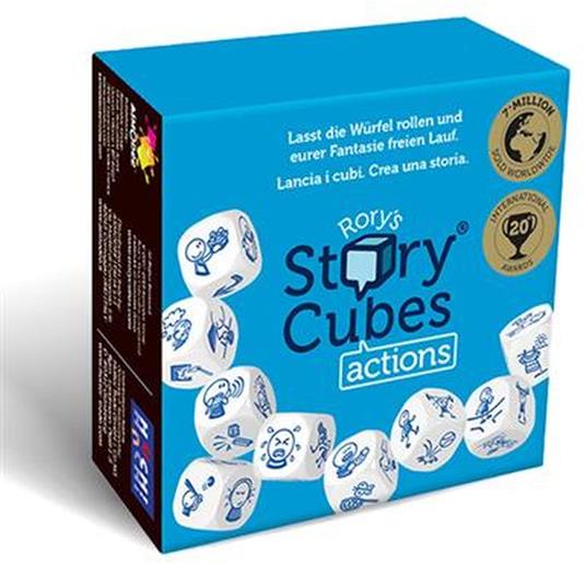 Rory's Story Cubes Actions (azzurro) - Base - Multi (ITA). Gioco da tavolo - 2