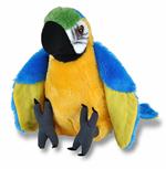 Cuddlekins Medium Macaw Parrot 30Cm. Pluche Knuffel