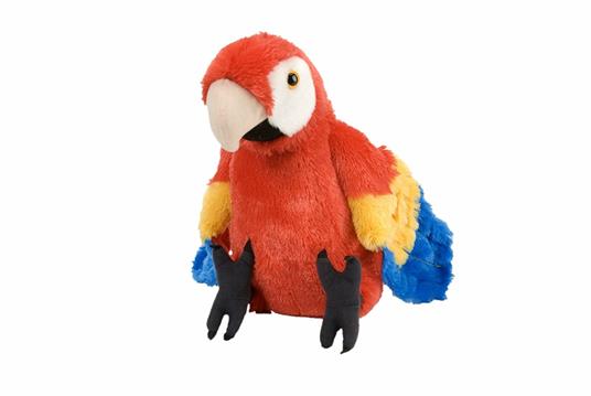 Cuddlekins Medium Macaw Scarlet 30Cm. Pluche Knuffel