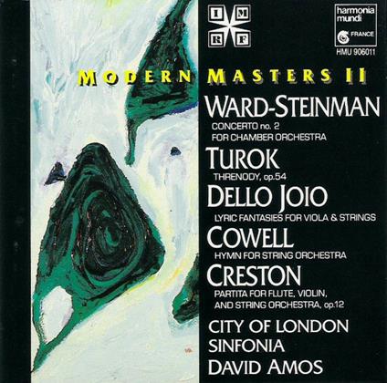 Partita per flauto violino e orchestra d'archi op - CD Audio di Paul Creston