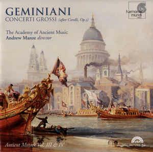 Concerti grossi op.5 - CD Audio di Francesco Geminiani