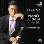 Sonata per pianoforte n.3 op.5 - 7 Fantasie - CD Audio di Johannes Brahms
