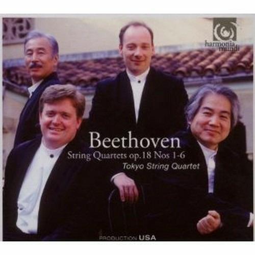 Quartetti per archi op.18 n.1, n.2, n.3, n.4, n.5, n.6 - CD Audio di Ludwig van Beethoven,Tokyo String Quartet