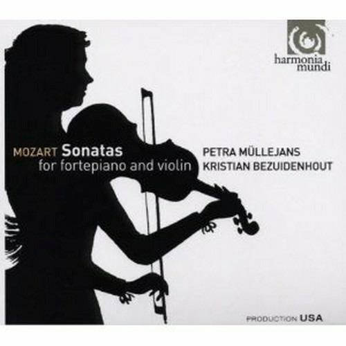 Sonate per violino K296, K379, K454 - Variazioni su Au bord d'une fontaine - CD Audio di Wolfgang Amadeus Mozart,Petra Müllejans,Kristian Bezuidenhout