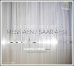The Edge of Light - 8 Preludi, Pièce per Pianoforte e Quartetto D'archi (+ O-card) - CD Audio di Olivier Messiaen,Gloria Cheng