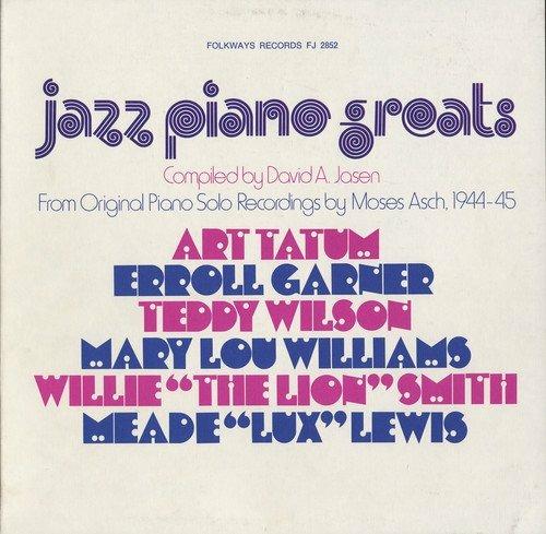 Jazz Piano Greats. From Original Piano Solo Recordings - CD Audio