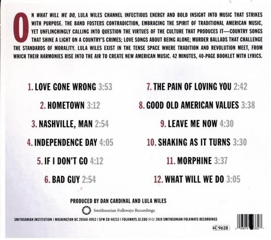 What Will We Do - CD Audio di Lula Wiles - 2