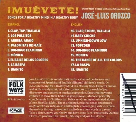 Mu Vete! - CD Audio di Jose Luis Orozco - 3