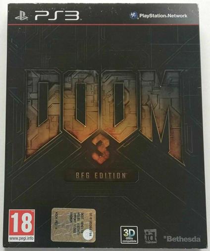 Doom 3 Bfg Edition Ps3 (Versione Inglese)