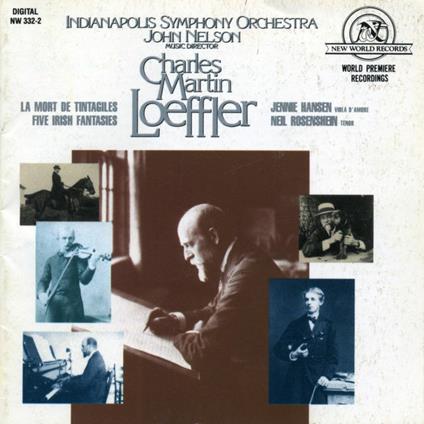 La Mort De Tintaglies - CD Audio di Charles Martin Loeffler