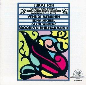 Renaissance Concerto For Flute & Orchestra Salomon - CD Audio di Lukas Foss