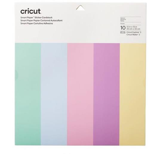 Cricut Sticker Cardstock, Pastels