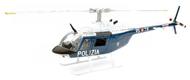 Modellino New Ray Ny25743 Elicottero Agusta Bell 206 Polizia 1:34