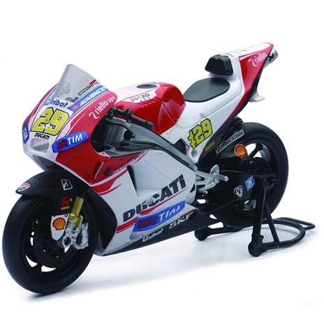 Modellino Die Cast Motocicletta Ducati Desmosedici Iannone Scala 1:12 Metallo