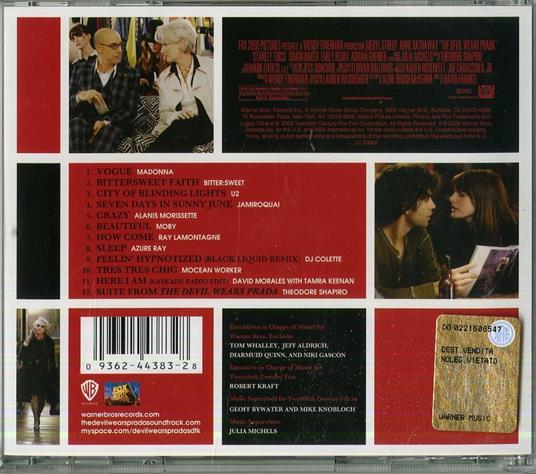 Il Diavolo Veste Prada (The Devil Wears Prada) (Colonna sonora) - CD Audio - 2