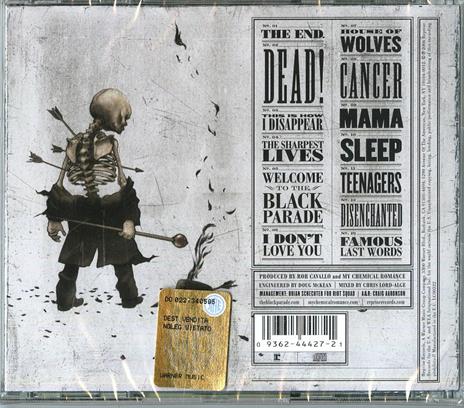 The Black Parade - CD Audio di My Chemical Romance - 2
