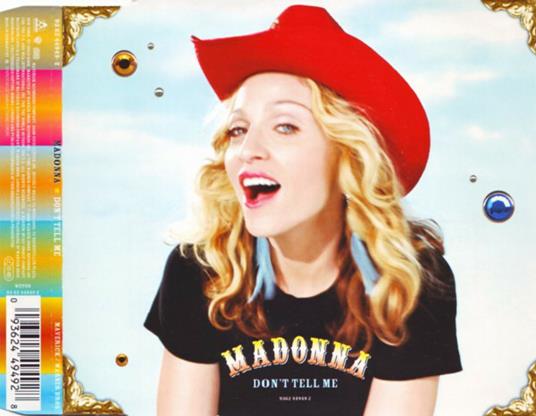 Don't Tell Me - CD Audio Singolo di Madonna