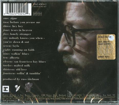 Unplugged - CD Audio di Eric Clapton - 2