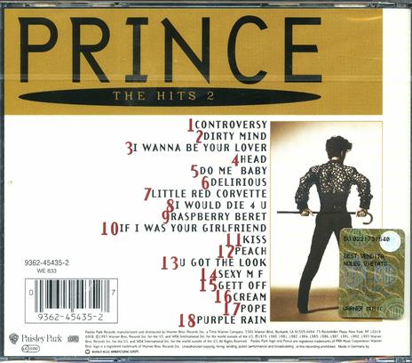 The Hits II - CD Audio di Prince - 2