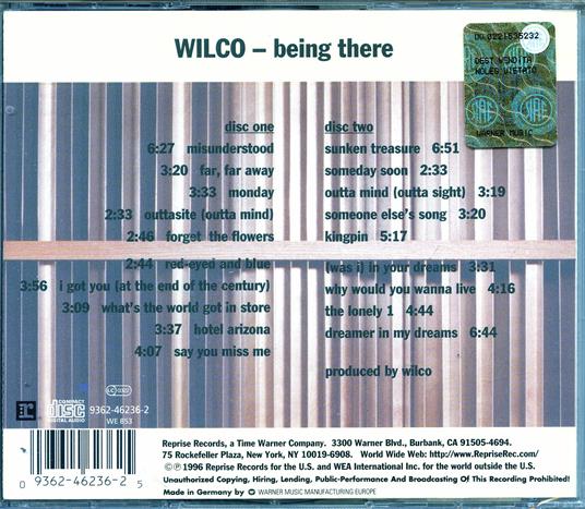Being There - CD Audio di Wilco - 2